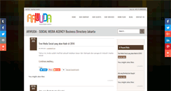 Desktop Screenshot of blog.arwuda.com